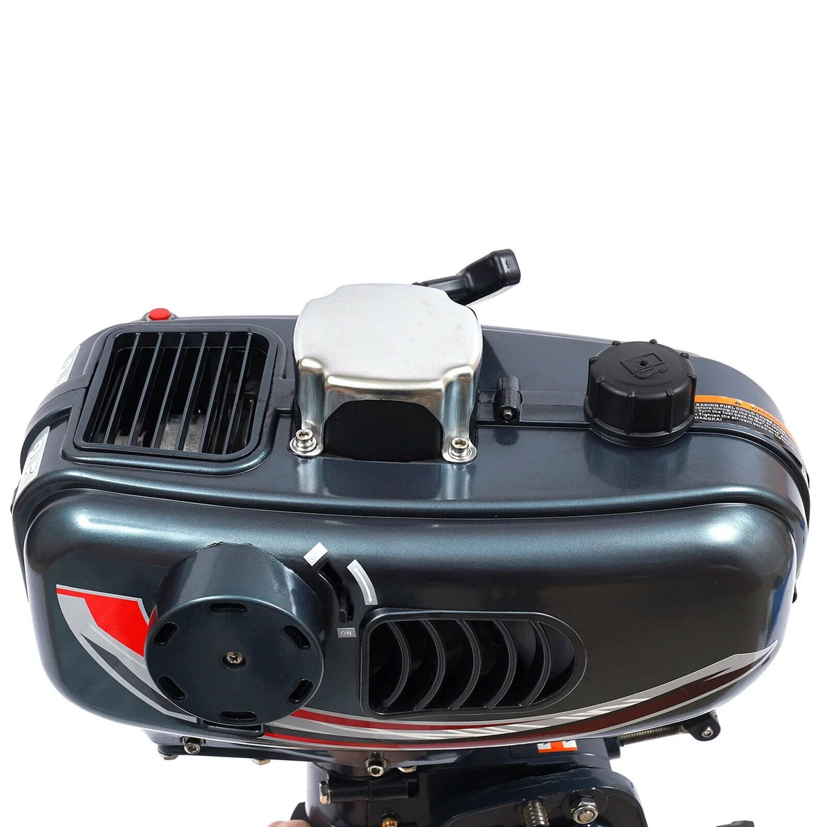 2-Stroke 3.5HP Outboard Motor Fishing Boat Petrol Engine  System 10 Km / H