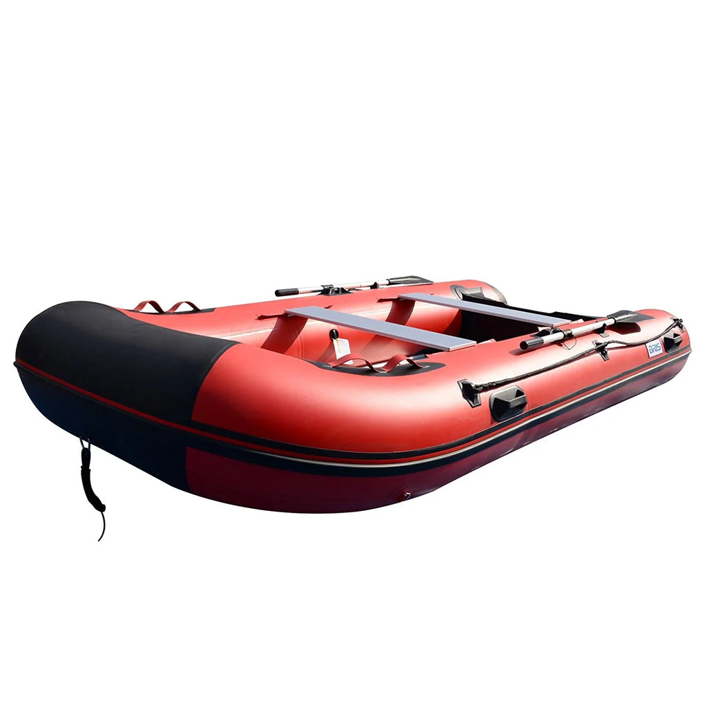 12 Ft. Inflatable Boat Dinghy Raft Pontoon Rescue Dive Fishing Boat