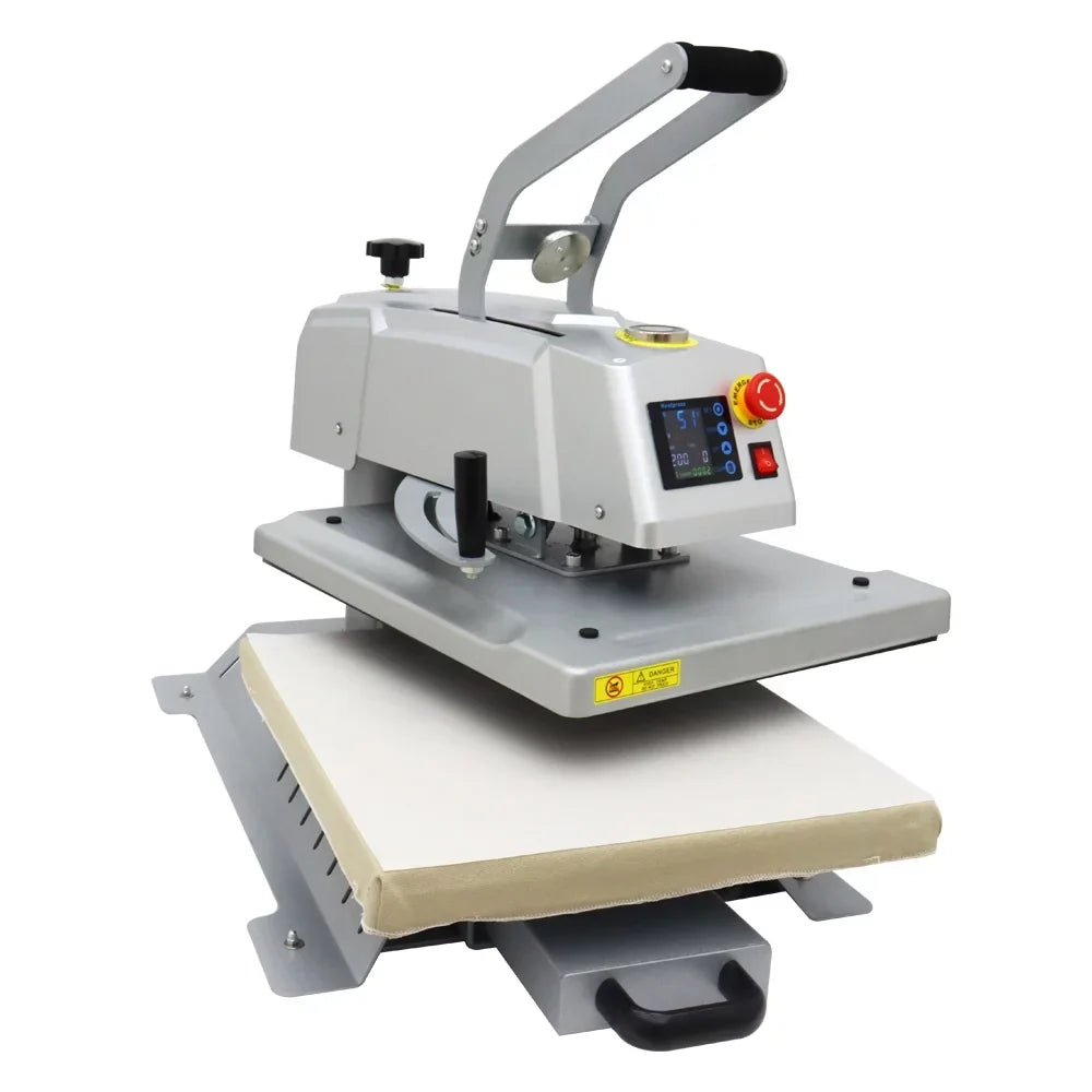 16x20in Semi-Auto Heat Press Machine Magnetic Heat Sublimation Transfer T-Shirt Printing