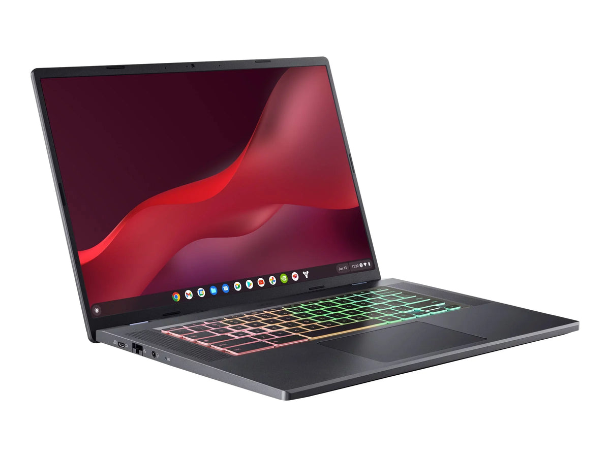 Acer Chromebook 516  CBG516-1H - Intel Core i5 - 1240P / up to 4.4 GHz - Chrome  - Intel Iris Xe Graphics - 16   - 256   NVMe - 16"  2560 x 1600 () @ 120 Hz - Wi-Fi 6E - titanium gray - kbd: