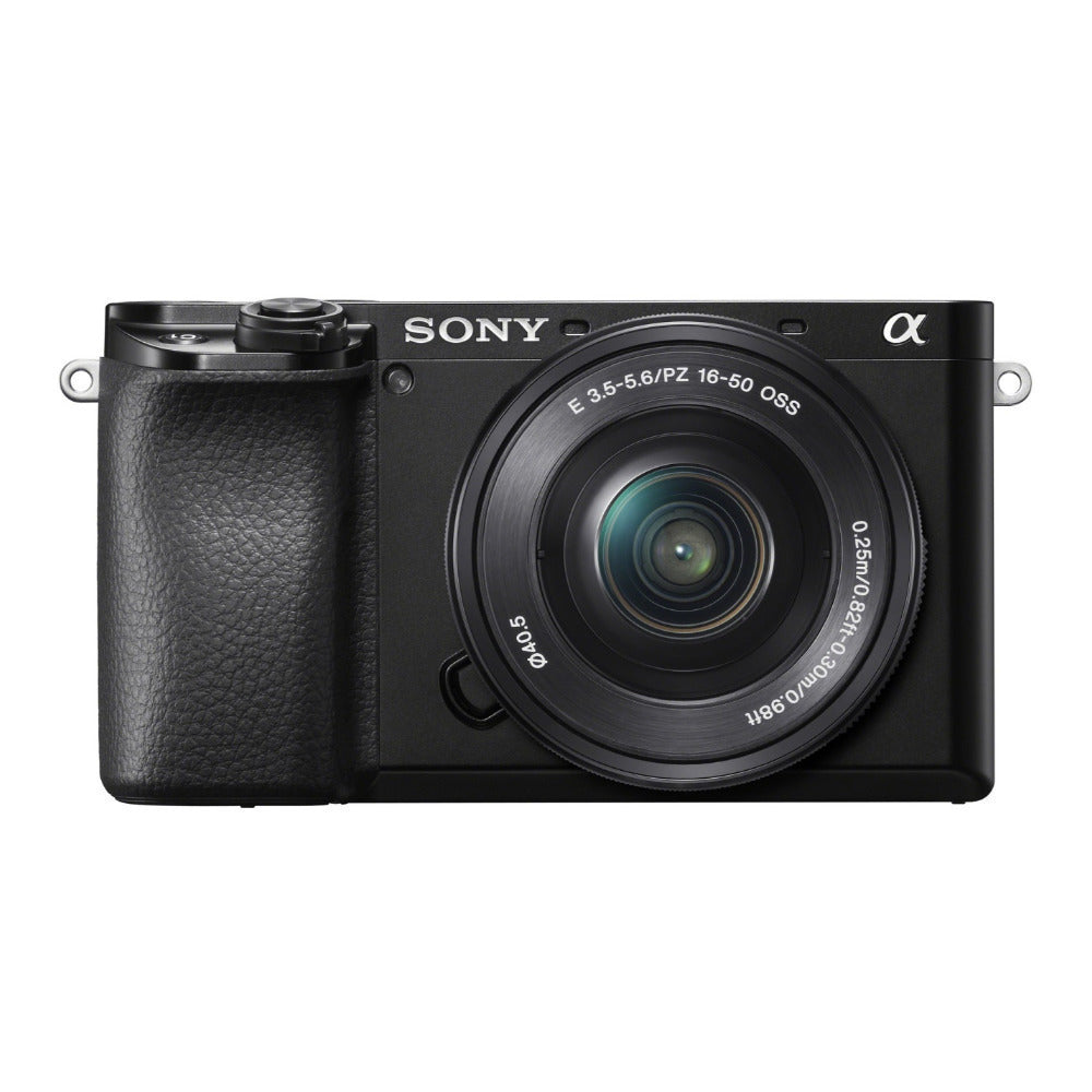 Sony Alpha a6100 -C Mirrorless Camera with 16-50mm Lens Bundle