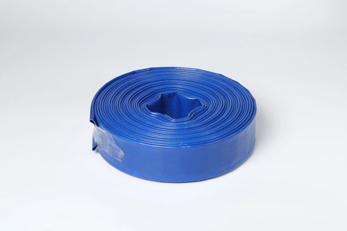 1.5" 1-1/2" In Dia x 100 ft Heavy Duty Flat Lay Sump Pump Discharge and Backwash  Hose 4 Bar (100)
