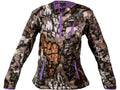 Treezyn  Vixzyn 1/4 Zip Pullover - Women's, Late Seezyn Purple, Large, WLS16-4