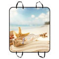 Starfish Pet Car Seat Cover,Sky Cloud Beach Starfish Shell Pet Car Seat Cover Dog Car Seat Mat Hammock Cargo Mat Trunk Mat For Cars Trucks and  54x60 inches