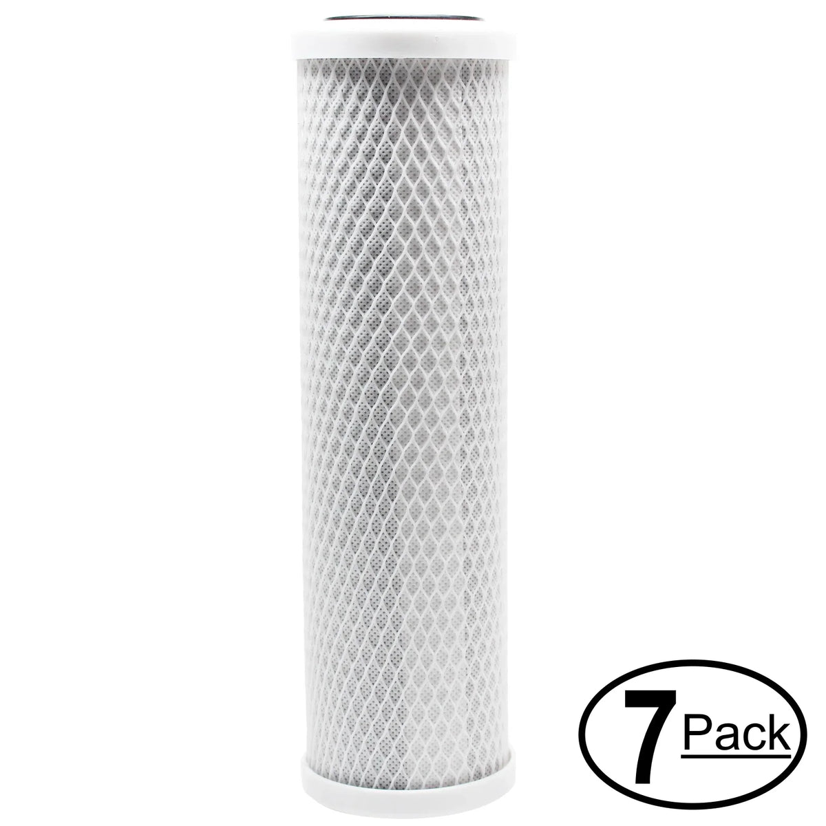 7-Pack Replacement for Proline Proline Millennium Activated Carbon Block Filter - Universal 10 inch Filter for Proline Millennium Five Stage  System - Denali Pure Brand