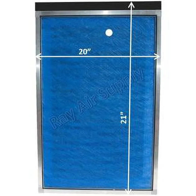 20x21 Replacement Filter Pads Compatible with MicroPower Guard Air Cleaner (3 Pack)
