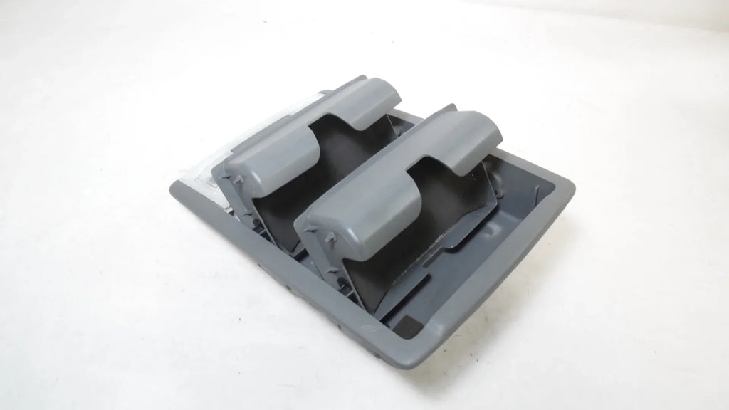 Pre-Owned 2009-2014 Ford F150 Overhead Ceiling Roof Console Double Bin Gray  (Good)