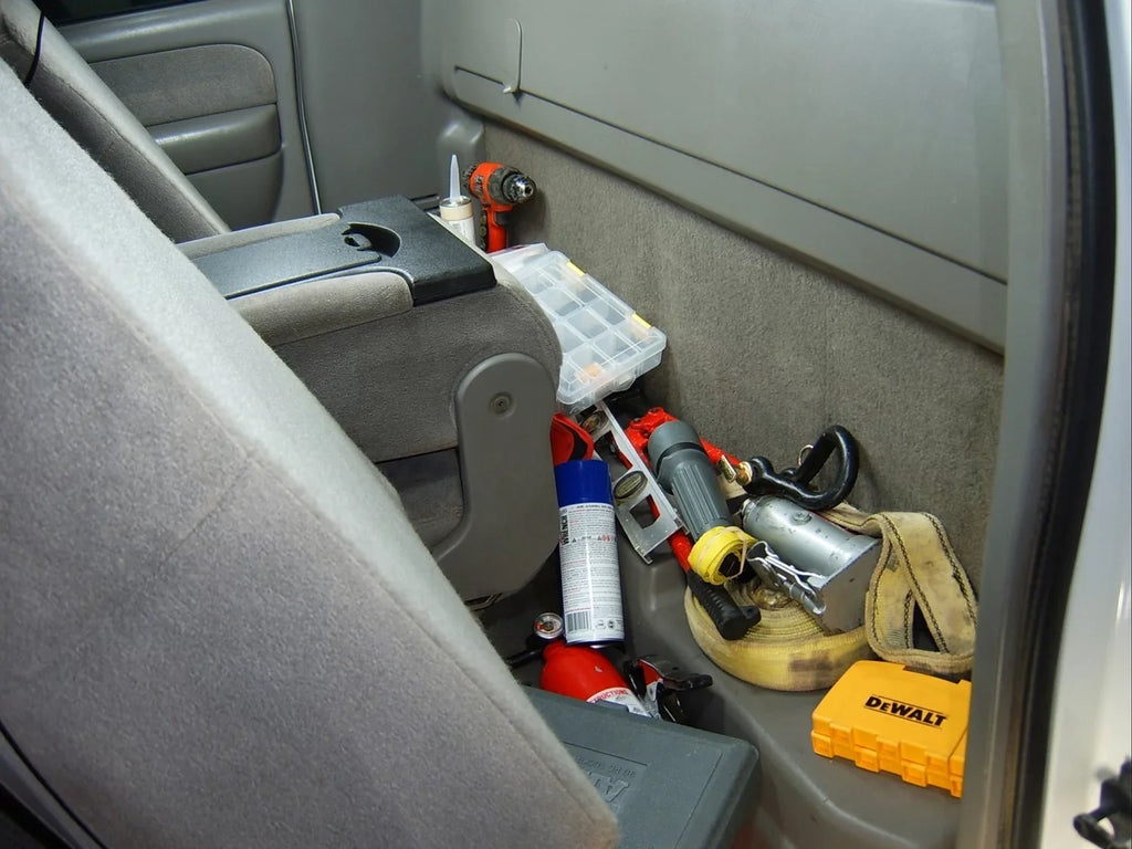 '- 10026 - Behind The Seat Storage Fits select: 1999-2007  , 1999-2007