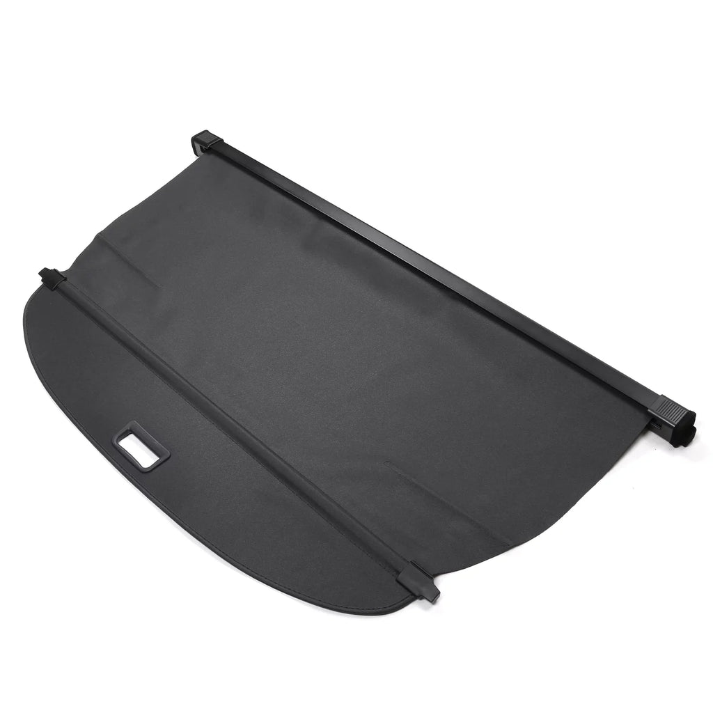 Ikon Motorsports Cargo Cover Compatible With 2021-2023 Nissan Rogue All Models  & Aluminum Rod Black Security Rear Trunk Cover Security Retractable Shield