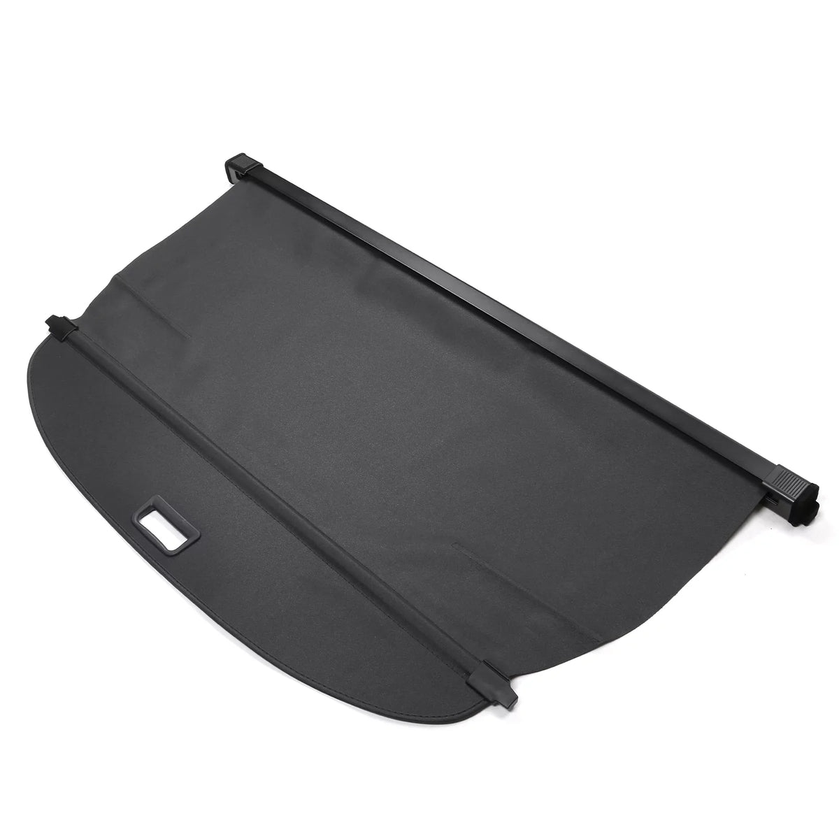 Ikon Motorsports Cargo Cover Compatible With 2021-2023 Nissan Rogue All Models  & Aluminum Rod Black Security Rear Trunk Cover Security Retractable Shield