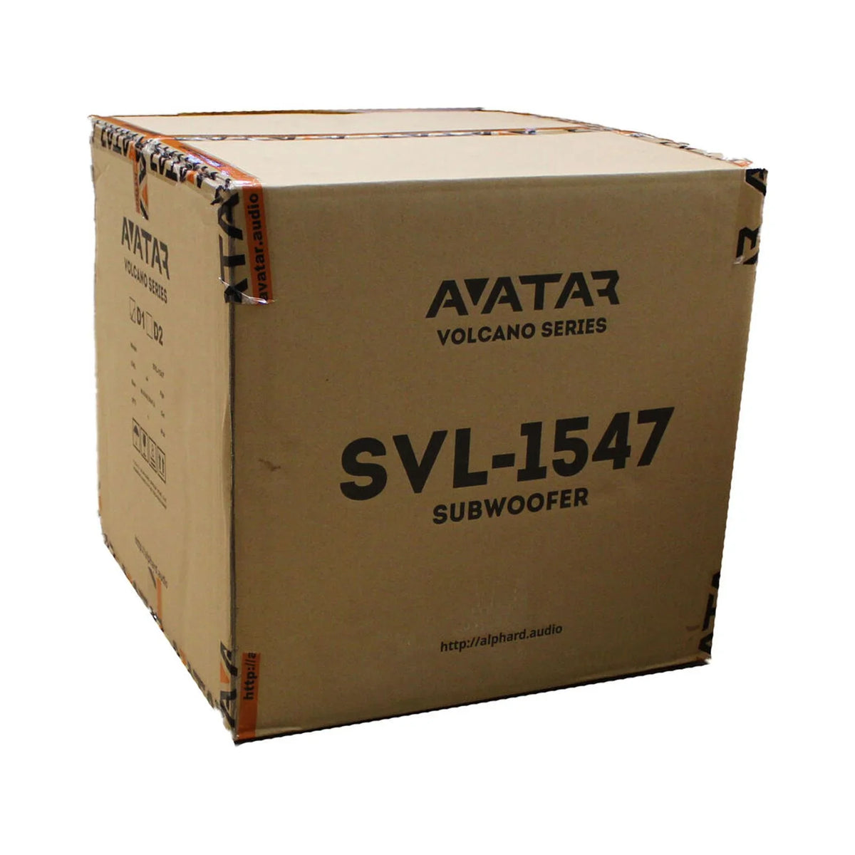 Avatar Car Audio Orange 15" Bass Subwoofer 2-Ohm 7599 Watts Peak -1547-D2