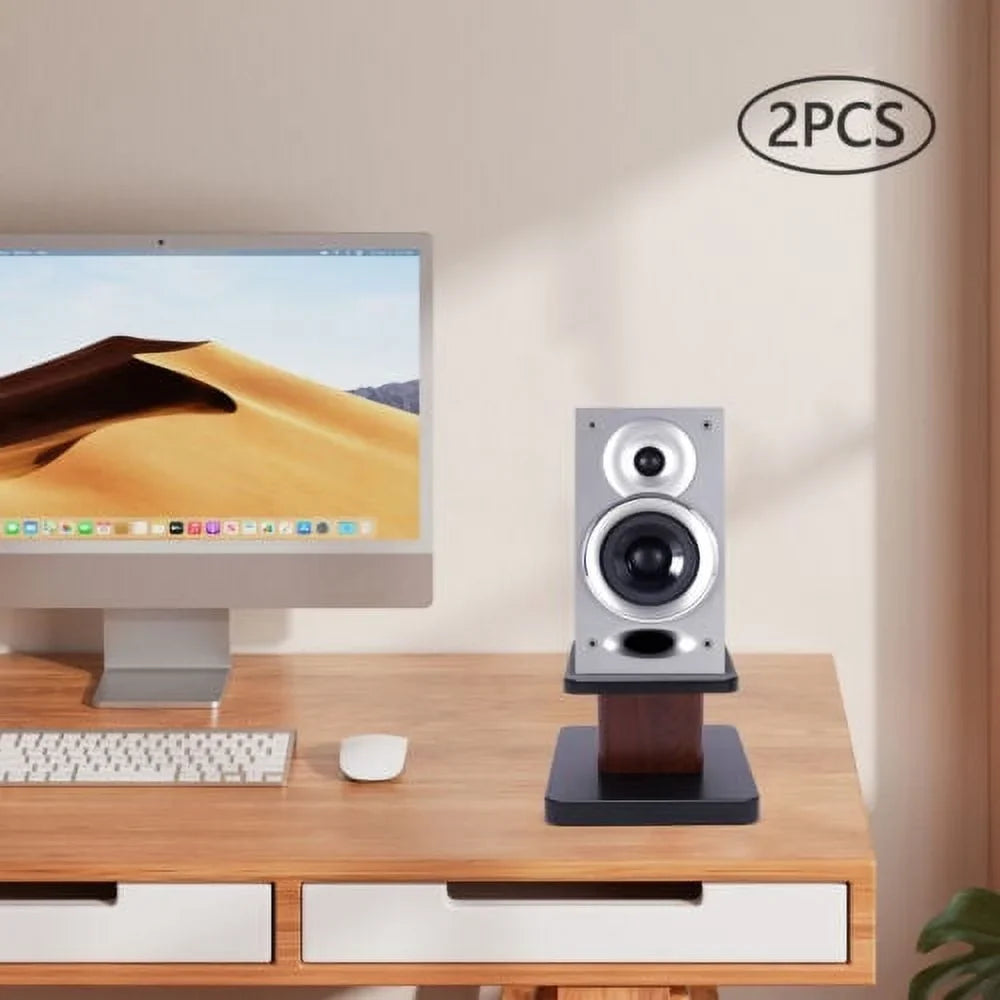 2 Packs  Studio Monitor Stands Speaker Holder Desktop Speaker Stands For Studio