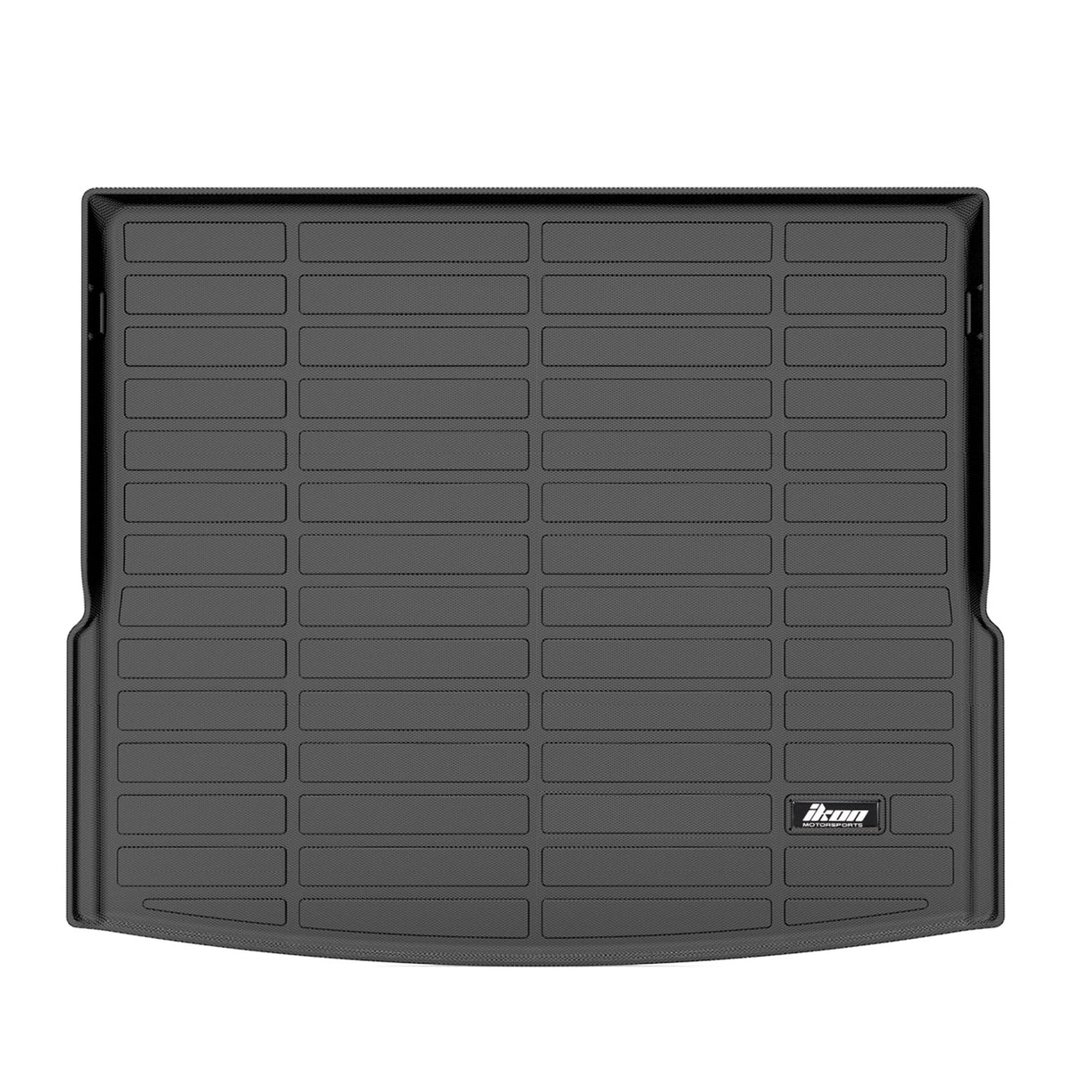 Ikon Motorsports 3D  Floor Mats + Trunk Mat Compatible with 2023-2024  X1 U11 Black All Weather Waterproof Anti-Slip Floor Liners Full Set Car Interior Accessories Rear Trunk Tray Cargo Mats 4PC