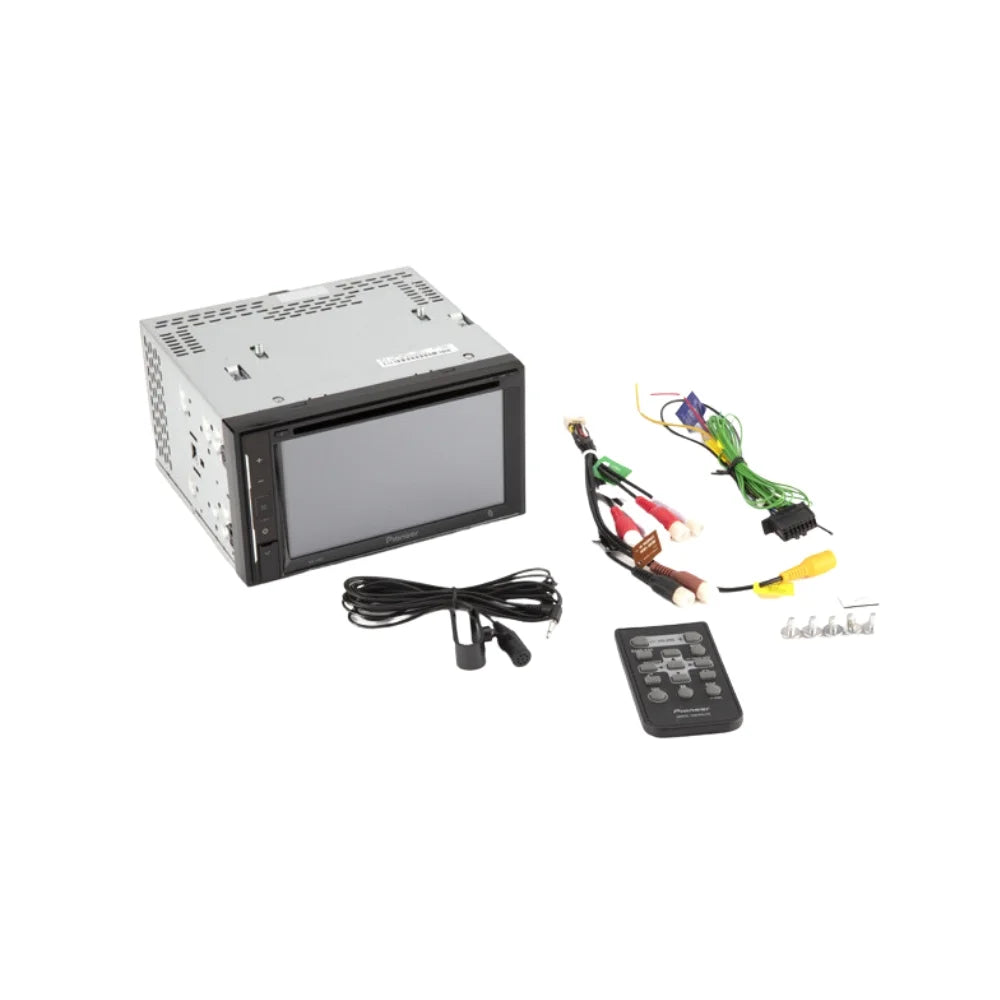 KIT4854 Bundle for 2002-2004 Chevrolet S-10 Pickcup W/ Pioneer -241EX Double  Car Stereo with Bluetooth/Backup Camera/Install Kit/in-Dash / / 6.2" Touchscreen Digital Media Receiver