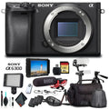 Sony Alpha a6300 Mirrorless Camera Black ILCE6300/B +Soft Bag, Zhiyun-Tech