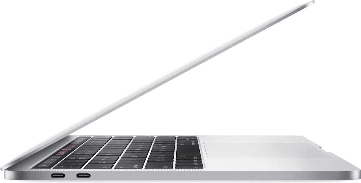 Apple MacBook Pro 13-inch (i5 2.3GHz, 256GB ) (Mid 2018, MR9U2LL/A) - Silver Bundle with Black Zipper Sleeve + Laptop Starter Kit + Cleaning Kit (Refurbished)