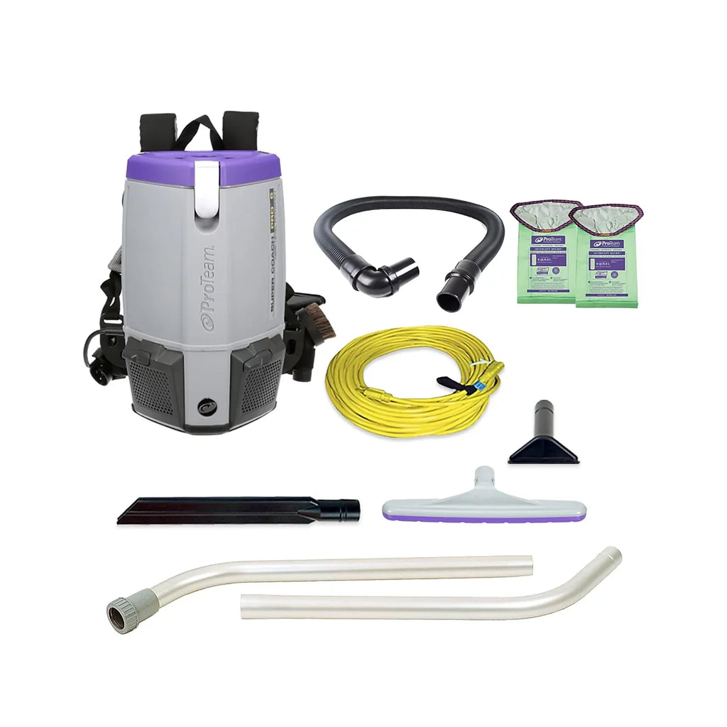 ProTeam Super Coach Pro 6 Backpack Vacuum 107308
