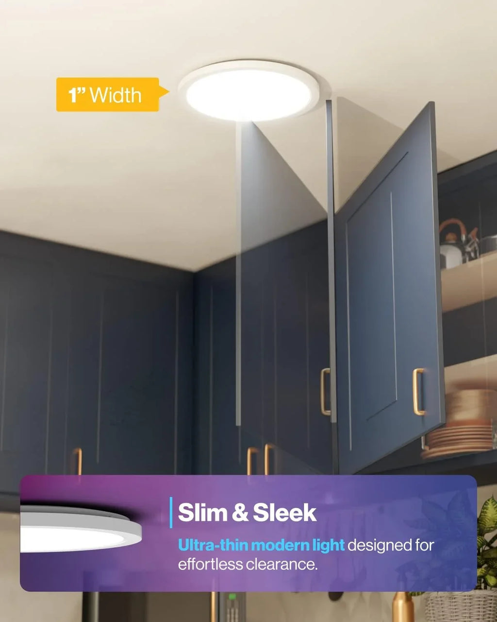 Sunco Smart  Flush Mount Ceiling Light Fixture 24W 2500LM 13 Inch  Color Changing  Night Light for Bedroom Kitchen Hallway Amazon Alexa Google Home Compatible  Energy Star 4 Pack