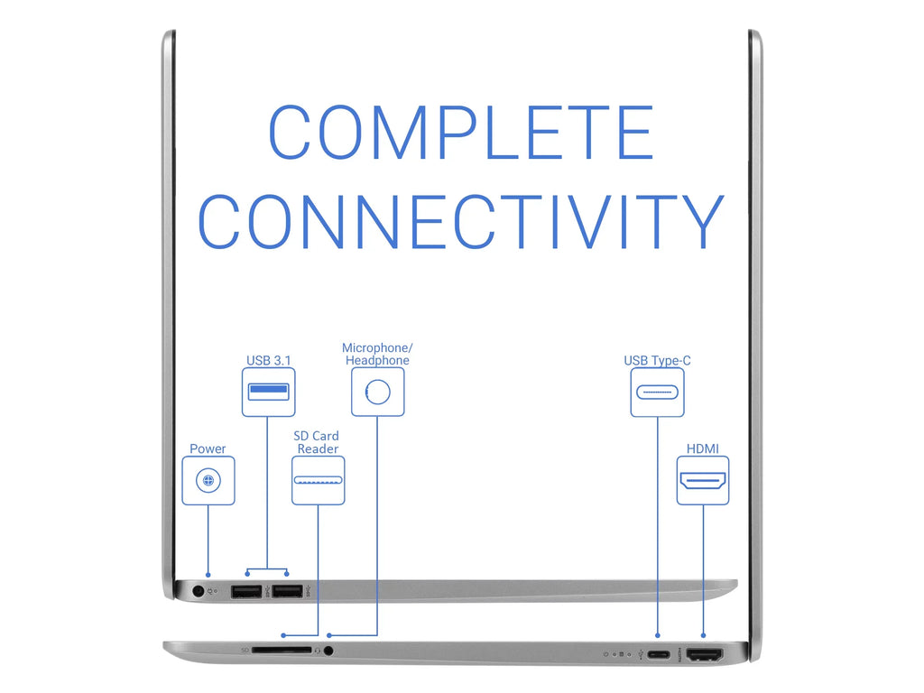 15 Laptop, 15.6"  Display, Intel Core i3-1125G4 3.70GHz, 16GB , 512GB , , Wi-Fi, Bluetooth, Windows 10 Home S