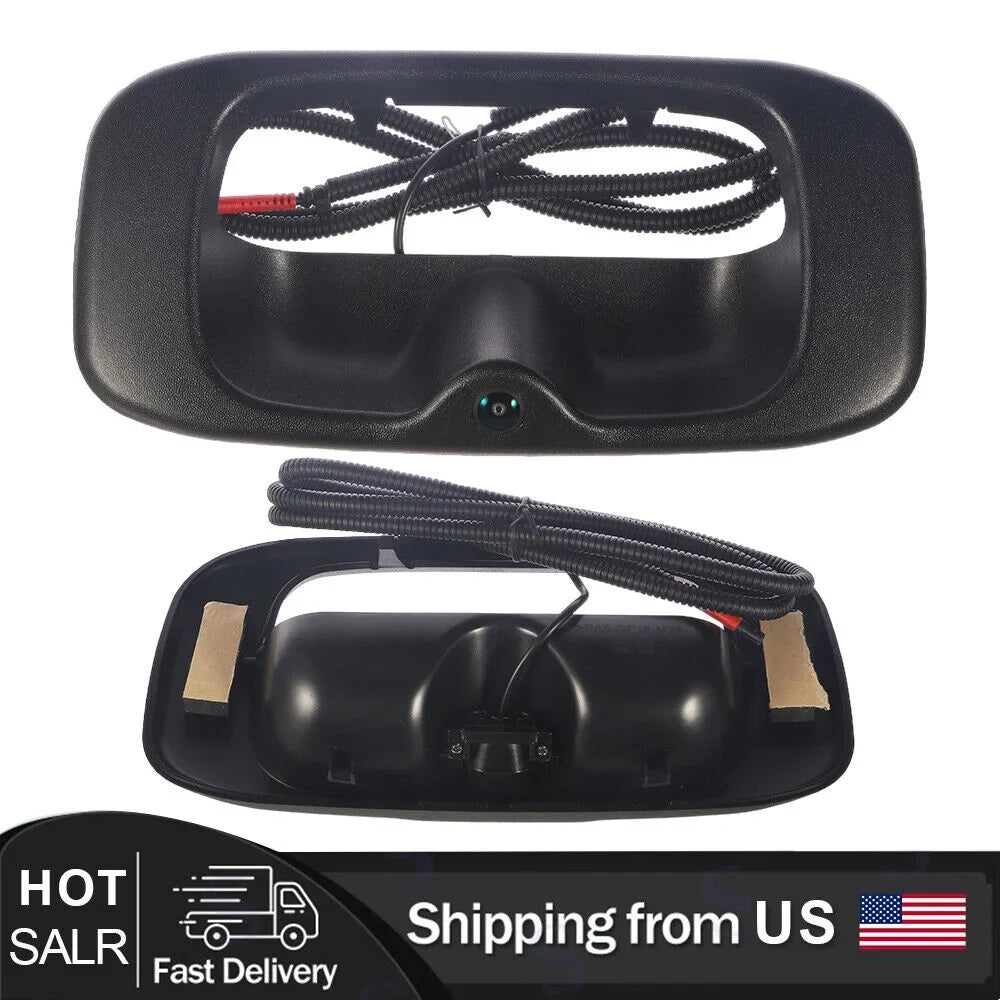 Jahy2Tech Night Vision Black Direct Replacement Rear View Camera Chevy  Silverado/Sierra -15130742