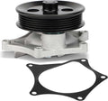 A-Premium Engine Water Pump with Gasket & Pulley Compatible with Chevrolet Equinox 2018-2021 Malibu 2016-2022 Spark Cruze  Terrain Buick Encore