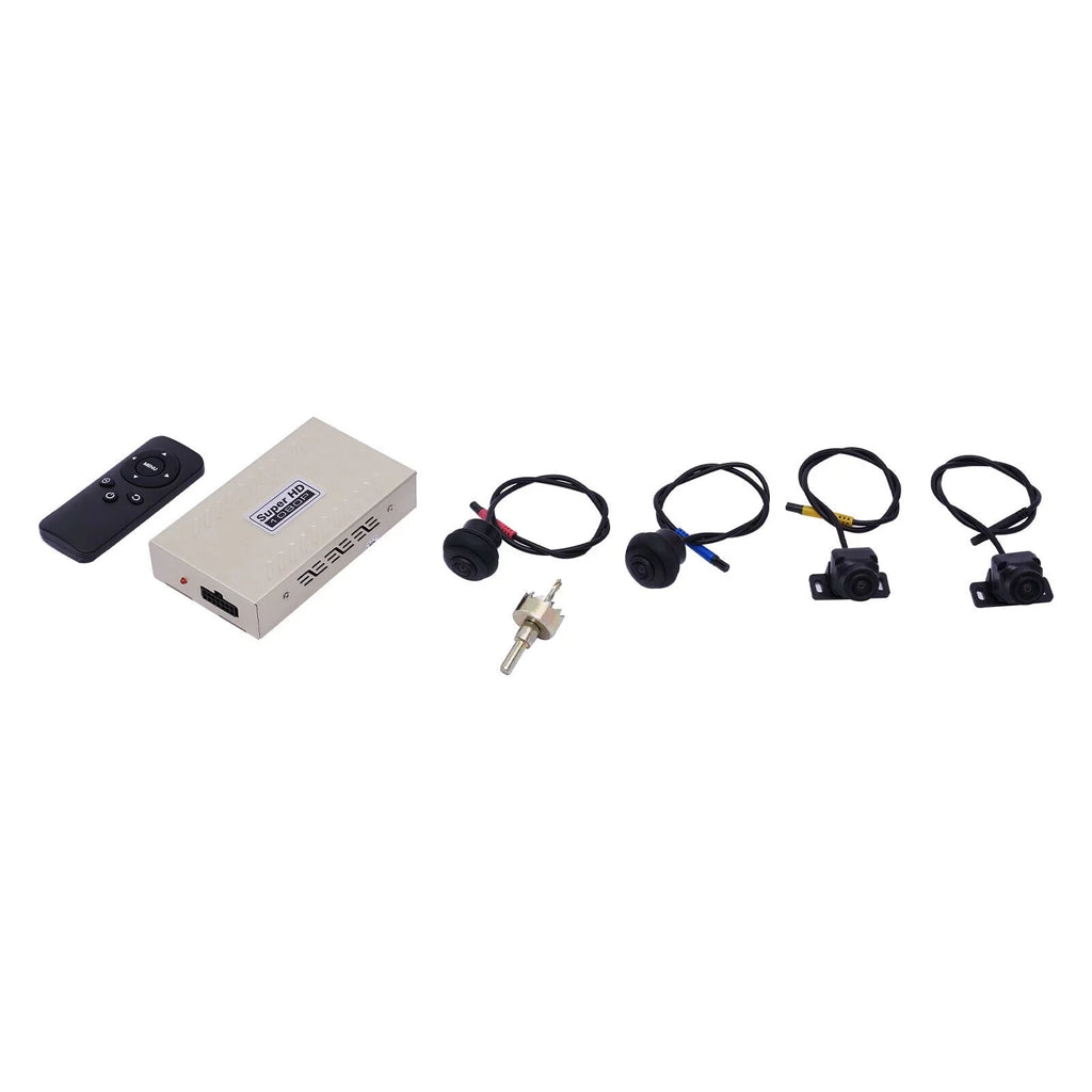 360° Lens Car  Dash Cam Video Recorder  Image Sensor Rear Camera