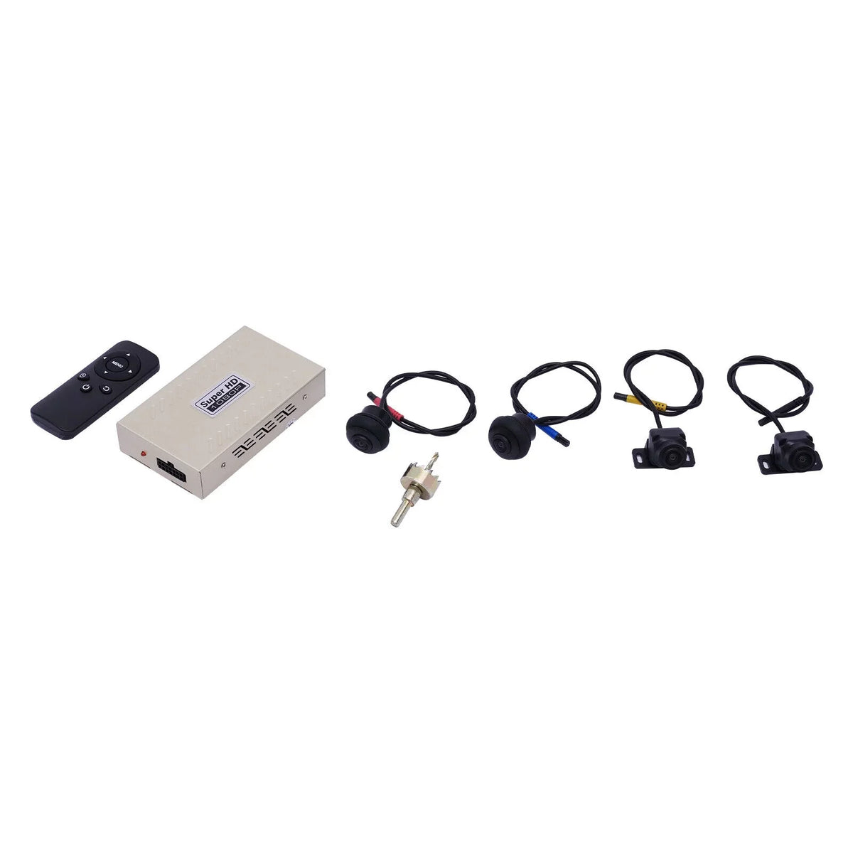 360° Lens Car  Dash Cam Video Recorder  Image Sensor Rear Camera