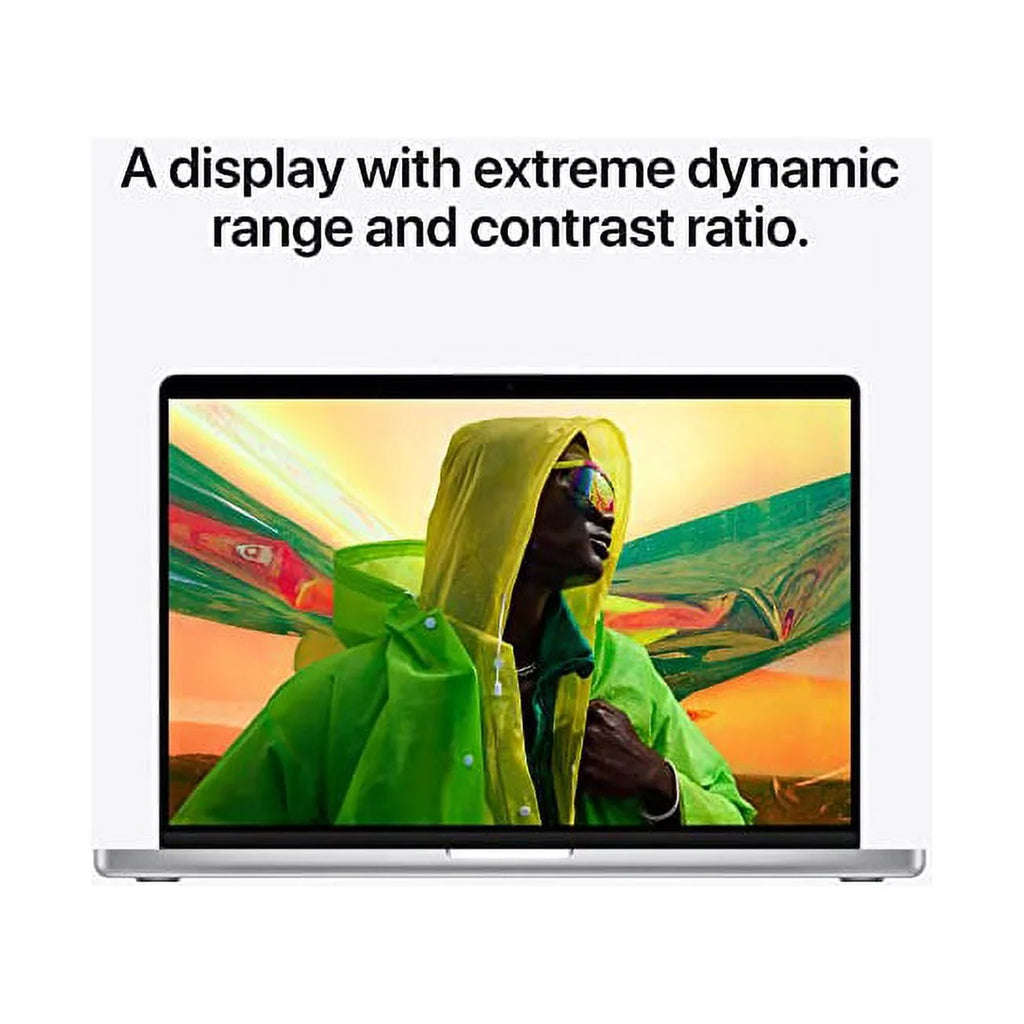 Restored Apple MacBook Pro (14-inch, Apple M1 Pro chip with 8 core  and 14 core , 16GB , 512GB ) - Silver (Refurbished)
