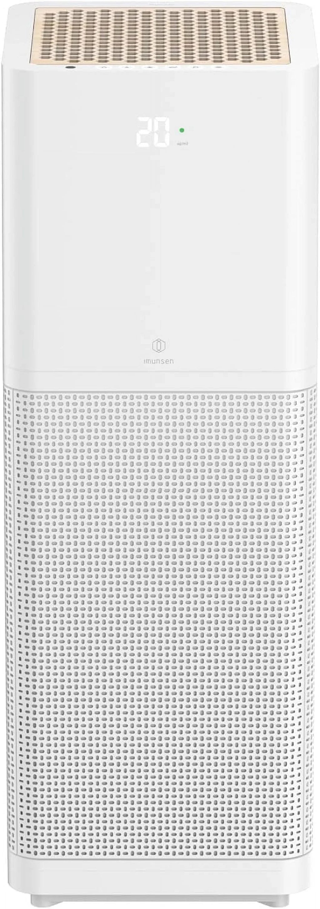 Open Box  M-001W True  13 Filter Air Purifier with Quiet Auto Sleep Mode,White