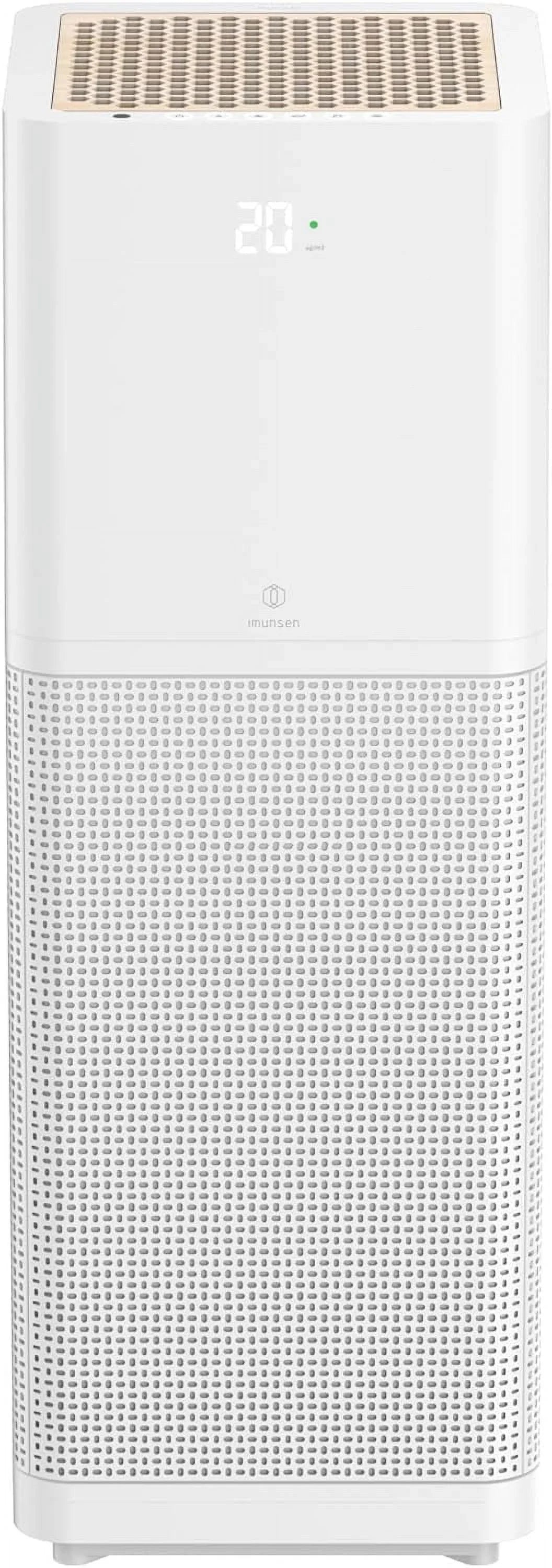 Open Box  M-001W True  13 Filter Air Purifier with Quiet Auto Sleep Mode,White