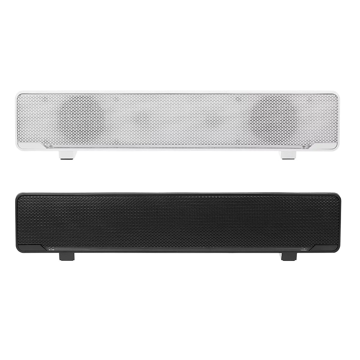 Andoer V-196  Wired Computer Speaker Bar Stereo Subwoofer Powerful  Player Bass Surround Sound Box 3.5mm Audio Input for  Laptop Smartphone Tablet MP3 MP4