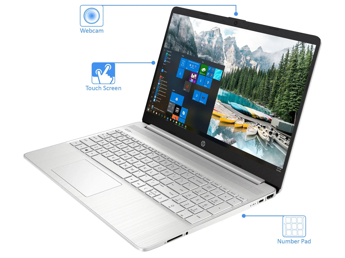 15 Laptop, 15.6"  Display, Intel Core i3-1125G4 3.70GHz, 16GB , 512GB , , Wi-Fi, Bluetooth, Windows 10 Home S
