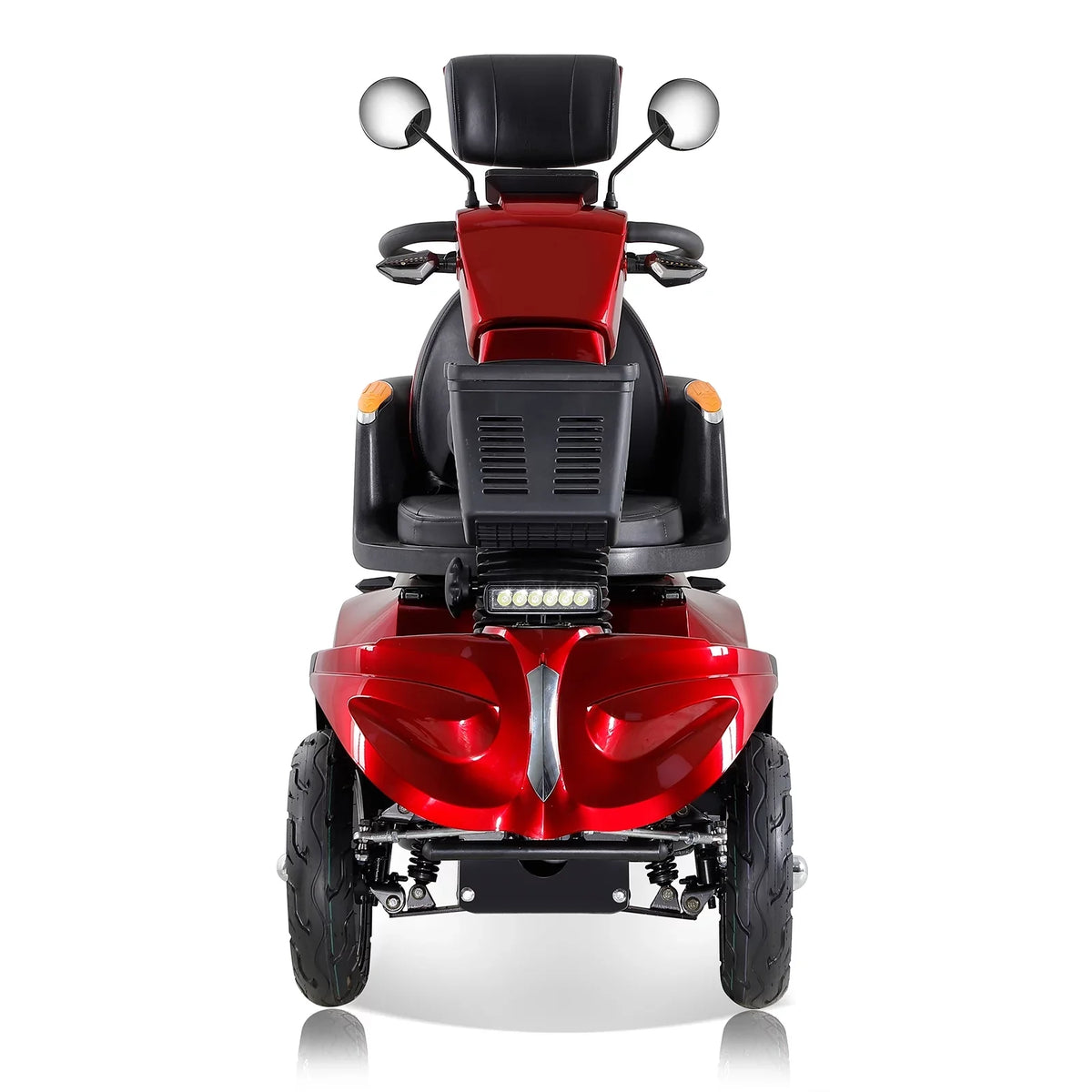 Fat tire scooter with comfortable seat and adjust seat and front handle 800W Powerful 4-Wheel Eletric Scooter