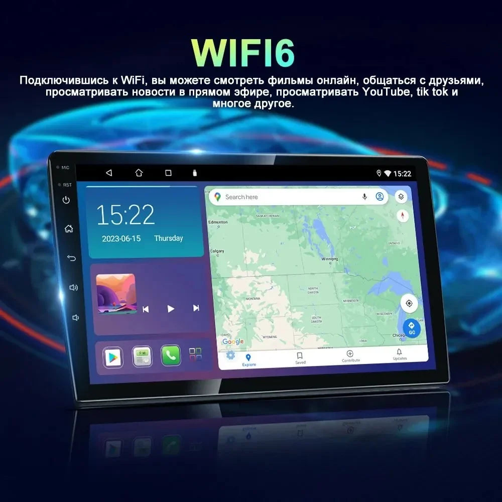 4-64GB Android13 For Honda  1997-2001 Carplay Car Stereo Radio