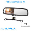 '- T2 Backup Camera for Car/Trucks,  Look Rear View Mirror Camera Monitor with IP68 Waterproof Back Up Camera for Parking & Reversing