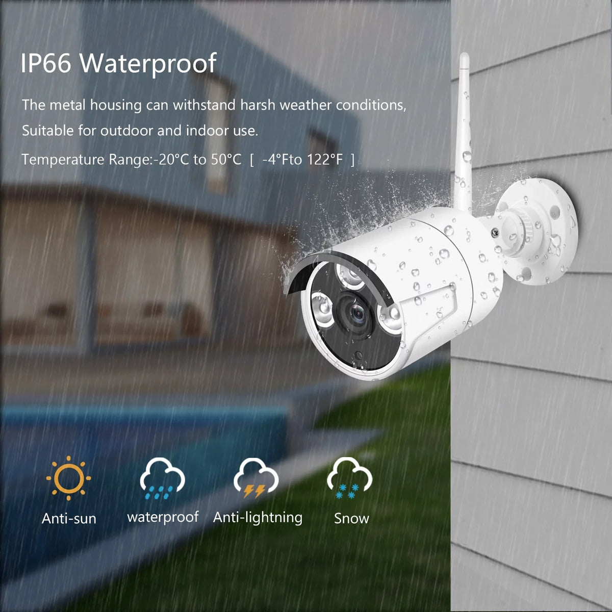 8CH 1080P Wireless Camera System, 8Channel 1080P   + 8PCS 1080P 2.0MP Indoor Outdoor  Cameras with Night Vision, Motion Alert, Tuya Smart App Remote Access, No Hard Drive