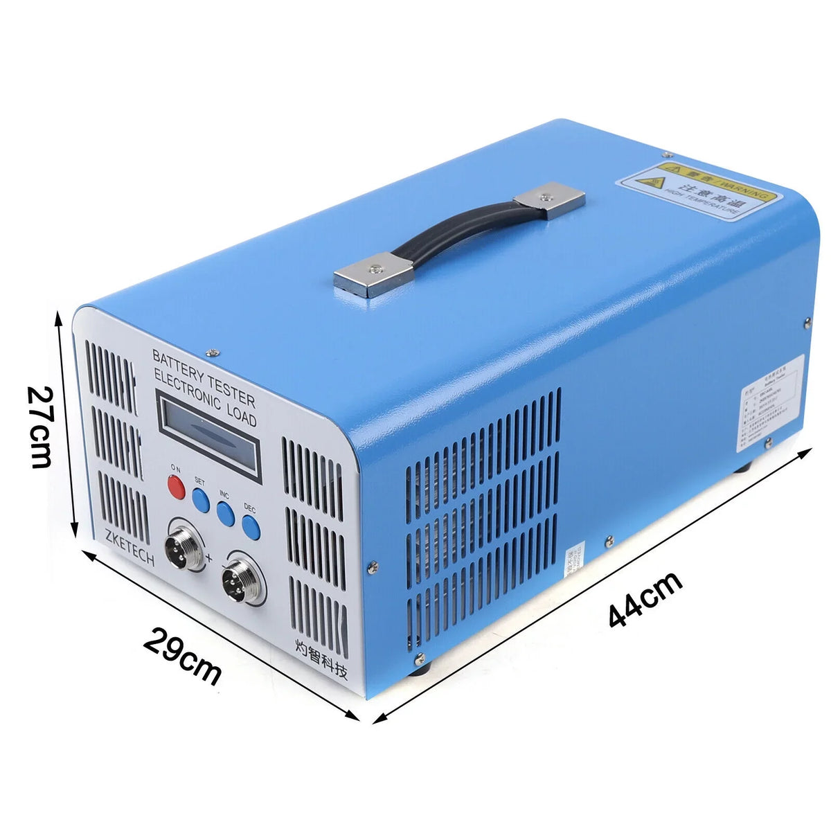 '-A40L 5V High Current Lithium Battery Capacity Tester 40A 110V Manual 200W