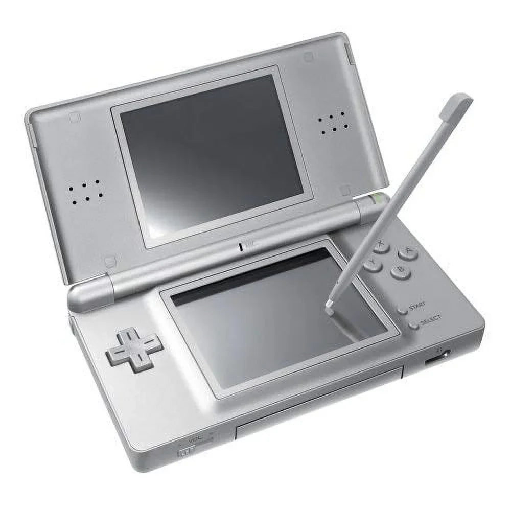 Restored Nintendo  Lite Metallic Silver Gray Grey (Refurbished)