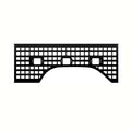 Putco 19-21 Chevy Silverado /Sierra  - 6.5ft (Standard Box) Molle Driver Side Panel - 195011