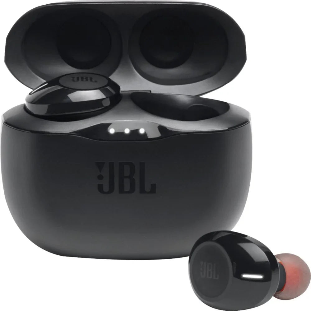 Pre-Owned  TUNE125TWS True Wireless In-Ear Headphones Black JBLT125TWSBLKAM Refurbished Good