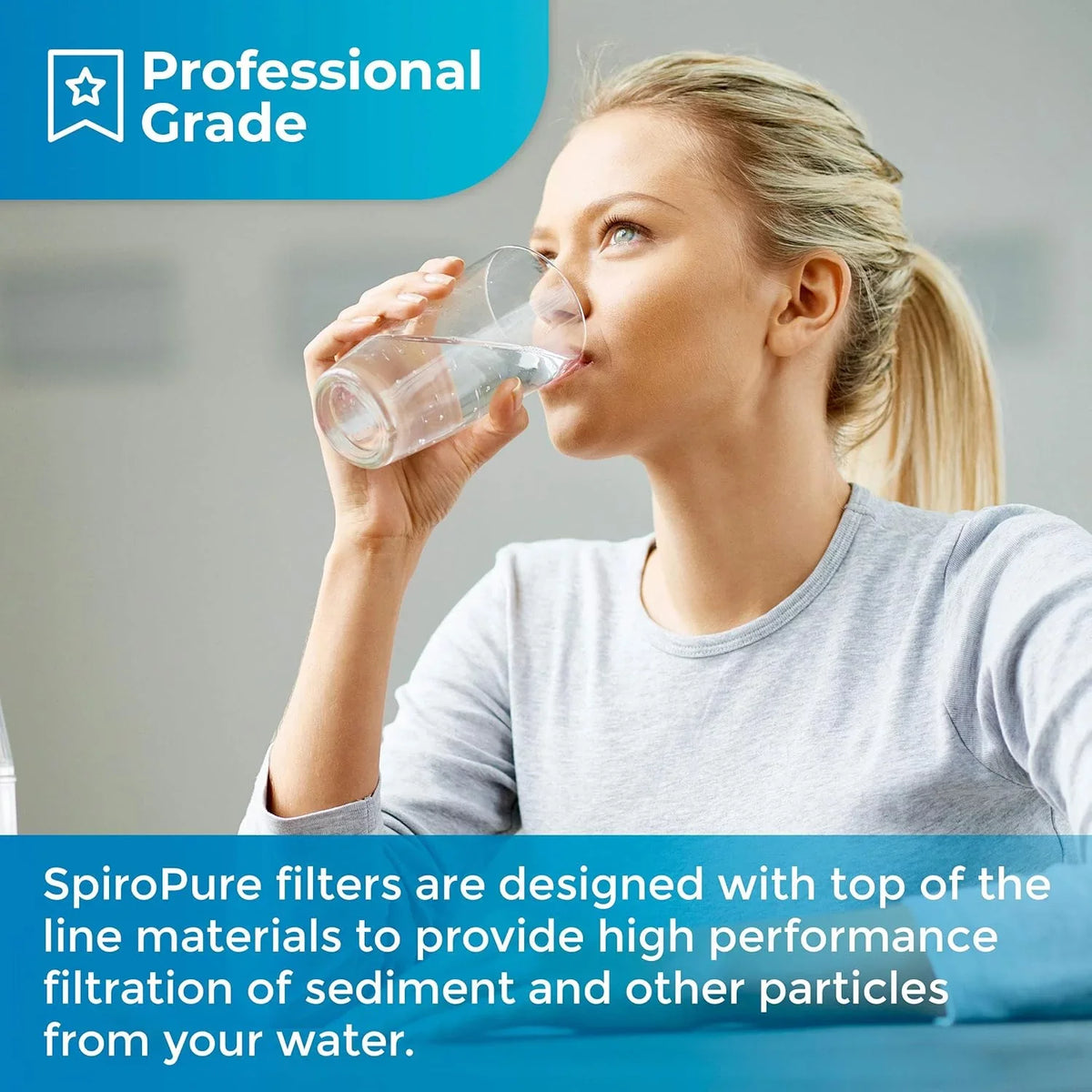 25 Micron Spun -Blown Polypropylene Sediment Water Filter Cartridge -25-3025 P25-30 155224-43 (Case Of 20)