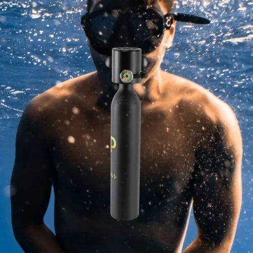 0.13gal Mini Scuba Tank Dive Diving Underwater Breath Device Cylinder Oxygen Set