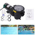 1.5HP 92GPM Above Ground  Swimming Pool Pump w/Strainer Filter 3450rpm 1100 W