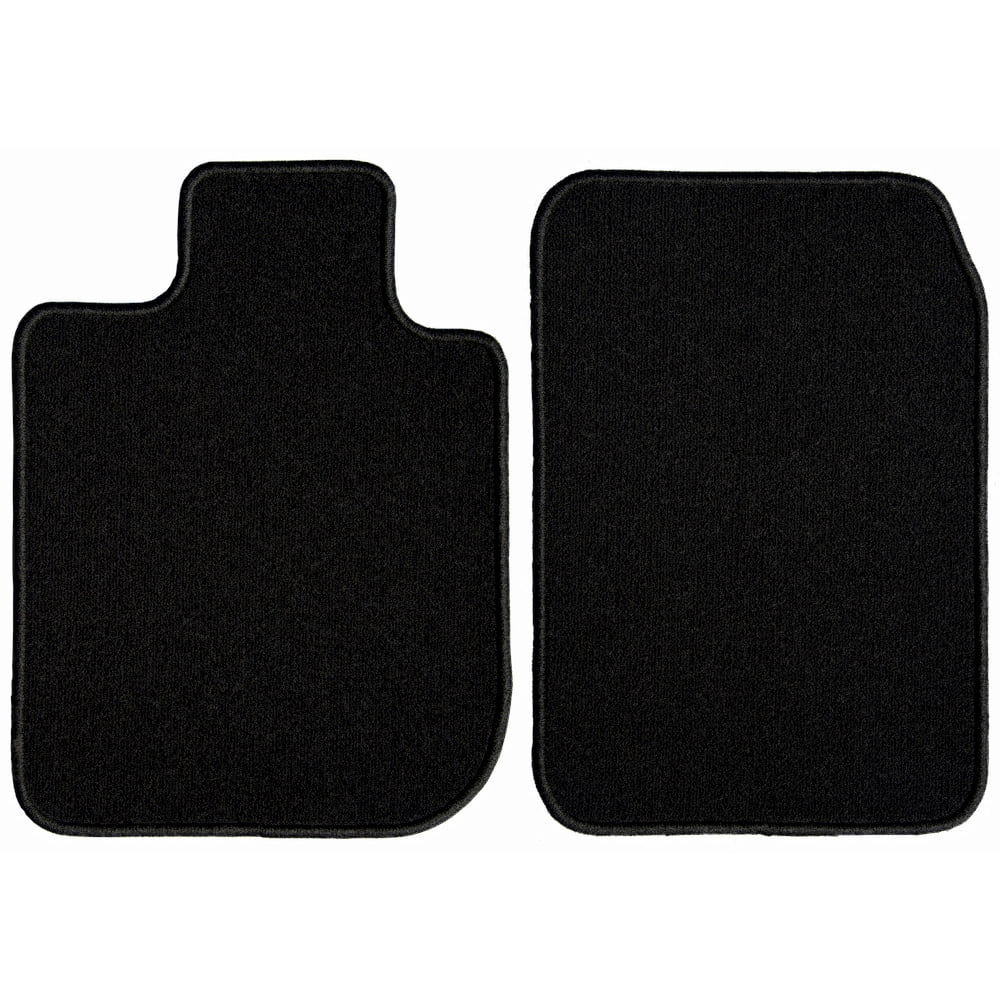 Toyota Rav4 Black Classic Carpet Car Mats / Floor Mats, Custom Fit for 2013, 2014, 2015, 2016, 2017, 2018, 2019, 2020 - Driver & Passenger Mats