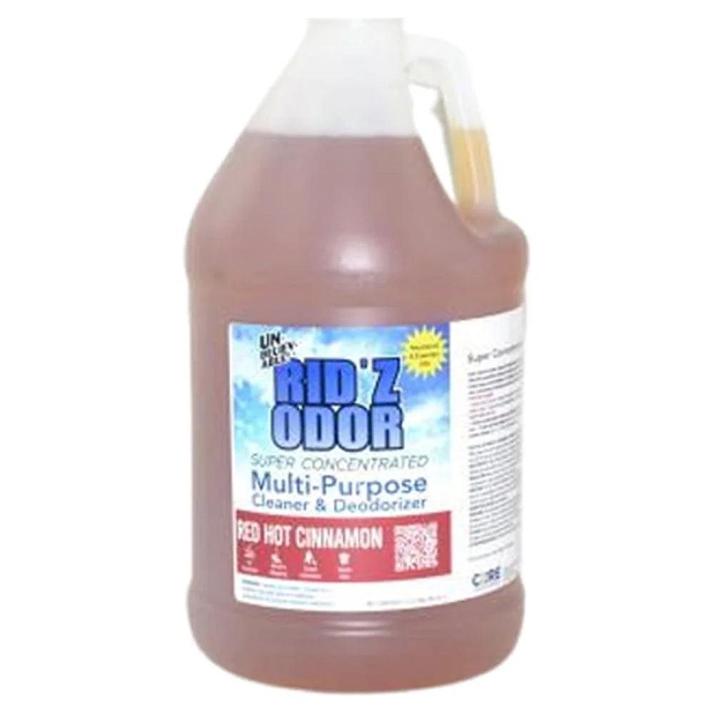 'Z Odor Concentrate Multi-Purpose Cleaner & Deodorizer - Red hot Cinnamon, 128 Oz // UKO641-1