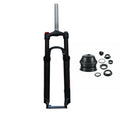 26"  Bicycle Suspension Fork & Headset, Manual Lockout Aluminum Bike Fork