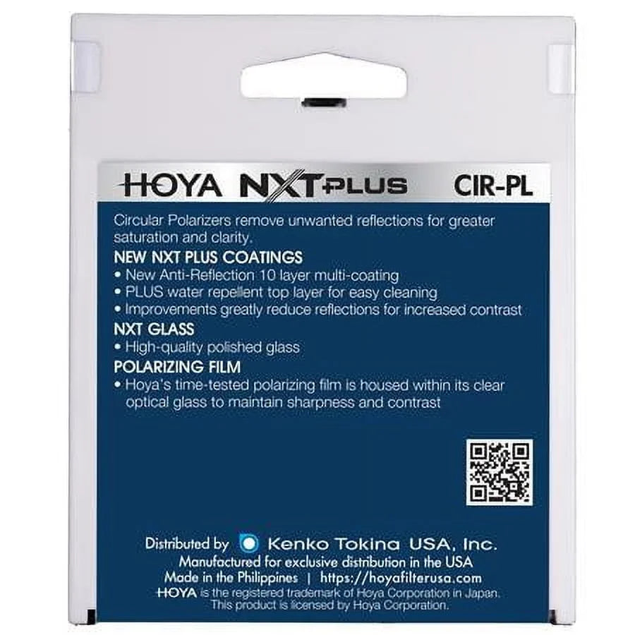 Hoya 77mm  Plus Circular Polarizer Slim Frame Glass Filter