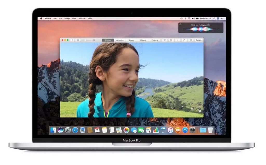 Apple A Grade Macbook Pro 13.3-inch (Retina, Silver, Touch Bar) 2.9Ghz Dual Core i5 (Late 2016) MLVP2LL/A 64GB  8GB Memory 2560x1600 Display Mac  Sierra Power Adapter Included