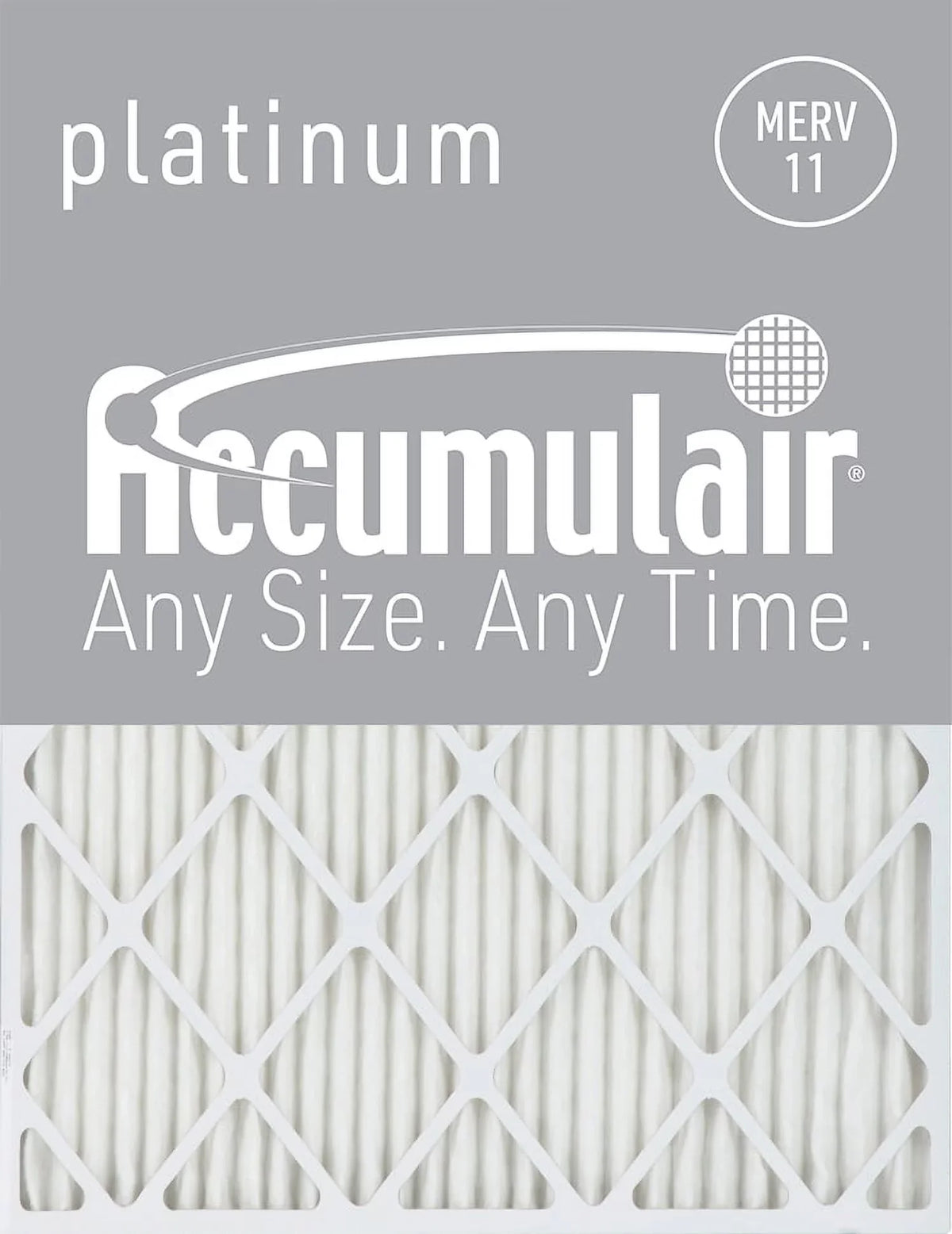 Accumulair Platinum 16x25x4  11 Air Filters (6 Pack)