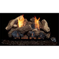 30 in. Berkley Oak fiber Ceramic Log Set for Natural Blaze  24 in. Burner